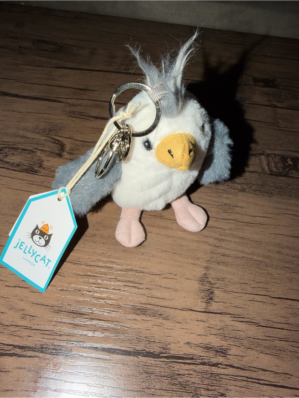 Jellycat Seagull Keychain Bag Chatm
